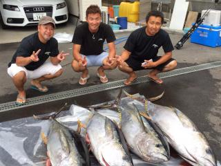 相模湾（船）キハダマグロだよー！！