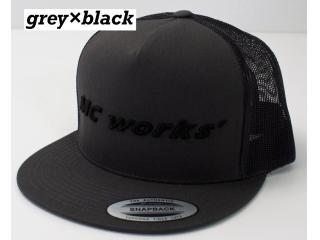 HALF MESH FLAT VISOR CAP